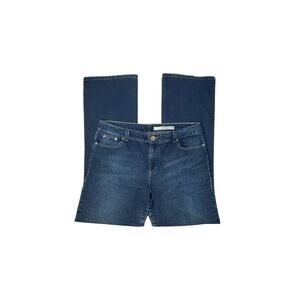 DKNY SOHO Dark Wash Straight Leg Jeans - Size 16